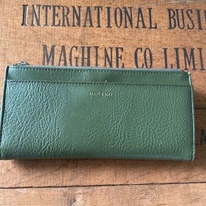 Matt & Nat green wallet